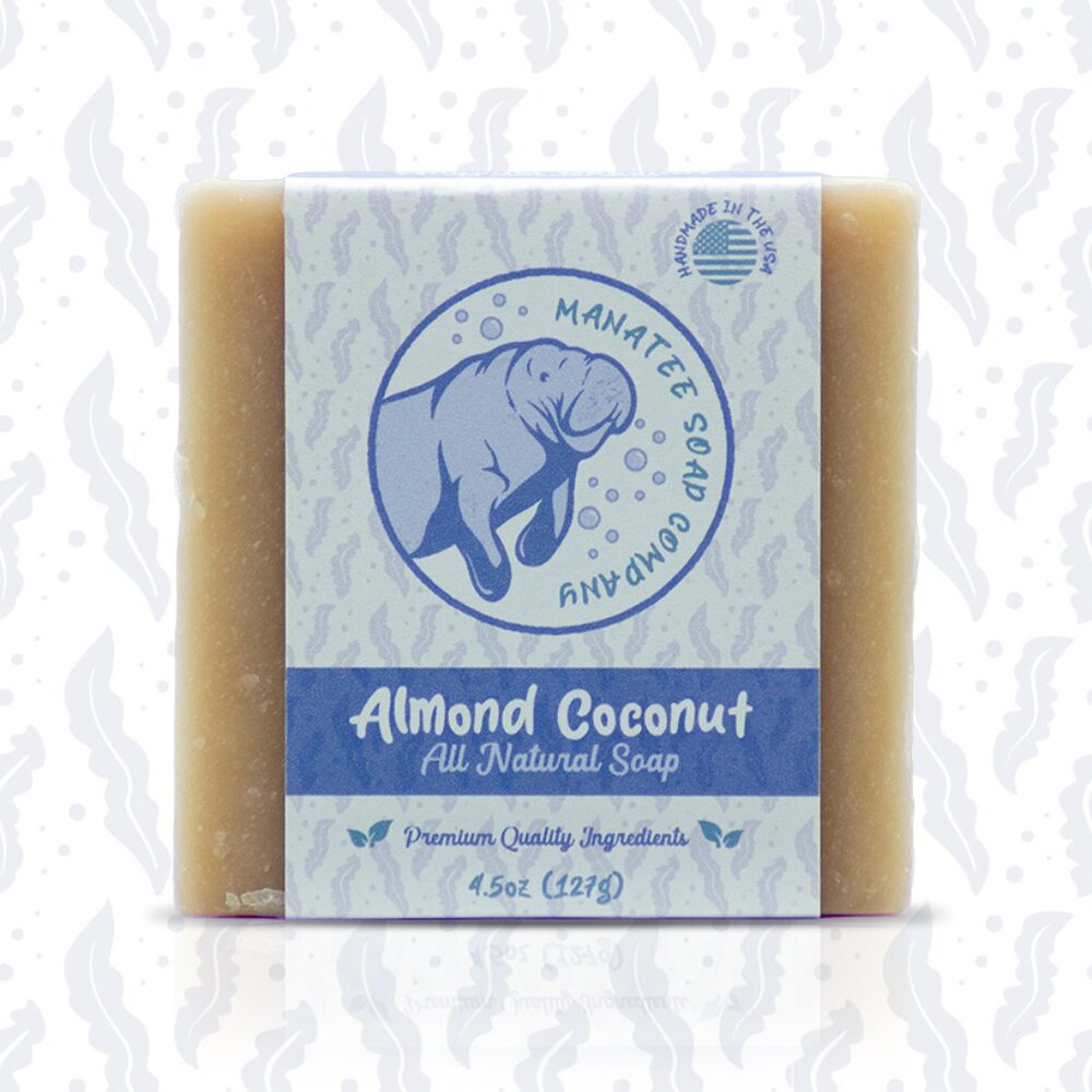 Manatee Soap Co - Almond Coconut All Natural Soap